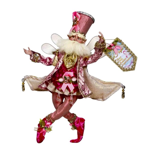 Mark Roberts Other - Mark Roberts Spirit of Hope Breast Cancer Awareness Fairy Figurine Ornament 11”